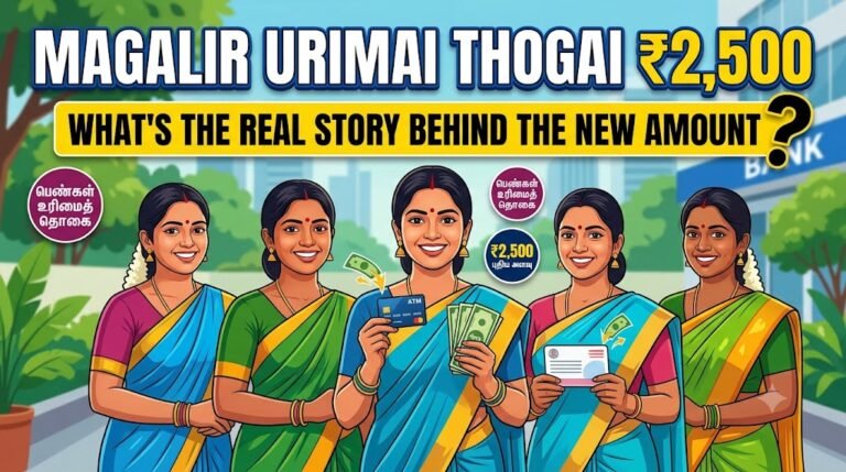 Magalir Urimai Thogai ₹2,500: What's the Real Story Behind the New Amount?